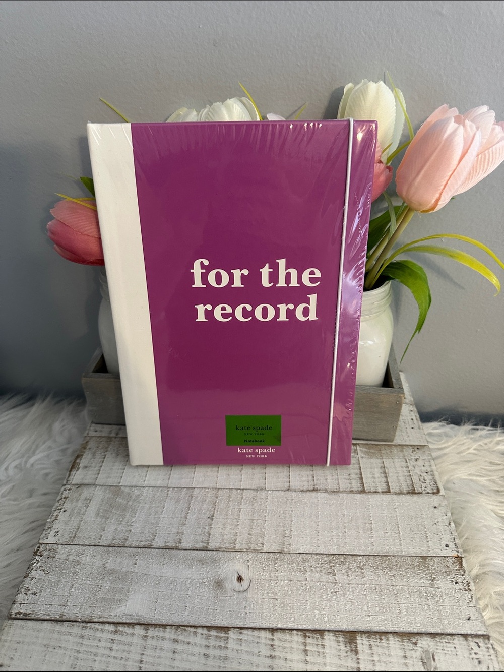 Nwt Kate spade for the record take note notebook